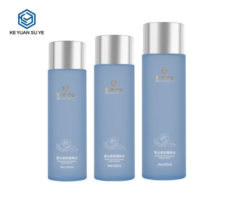 KY201-3 - Chai Toner Nhựa PETG Tròn Mờ Cao Cấp 150ml/180ml/200ml