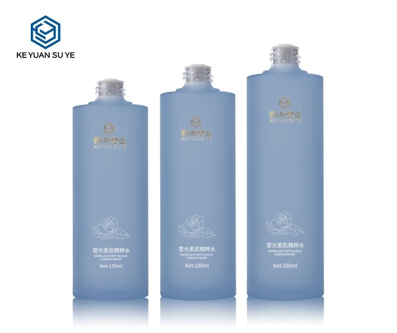 KY201-3 - Chai Toner Nhựa PETG Tròn Mờ Cao Cấp 150ml/180ml/200ml
