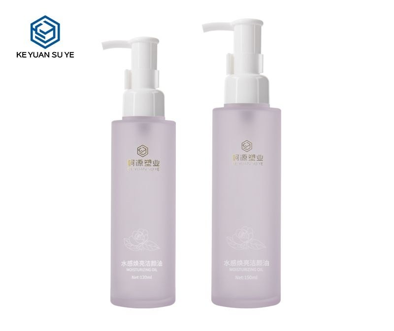 KY201-4 - Chai Bơm Lotion PETG Cao Cấp Màu Tím 120ml/150ml Có Khóa Buckle