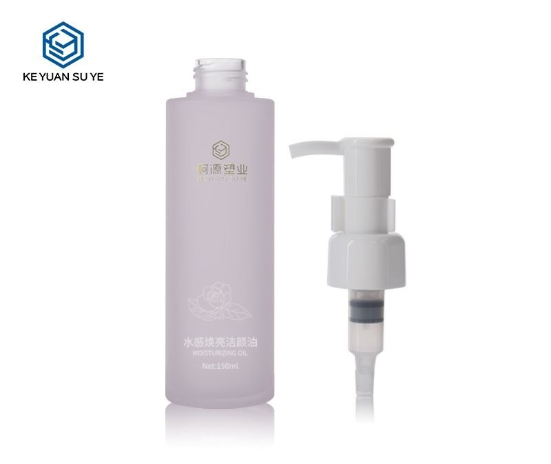 KY201-4 - Chai Bơm Lotion PETG Cao Cấp Màu Tím 120ml/150ml Có Khóa Buckle