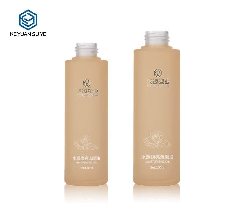 KY201-4 - Chai Nhựa PETG Vai Vuông Tròn Đựng Tinh Dầu Tẩy Trang, Toner 120ml/150ml