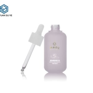 KY201-5 - Bộ chai nhựa PETG tím sang trọng đựng toner/lotion dưỡng da