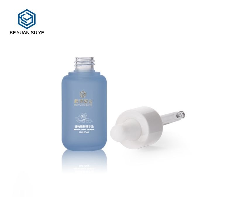 KY201-5 - Bộ Chai Nhỏ Giọt PETG Xanh Mờ Đa Dung Tích 30-150ml