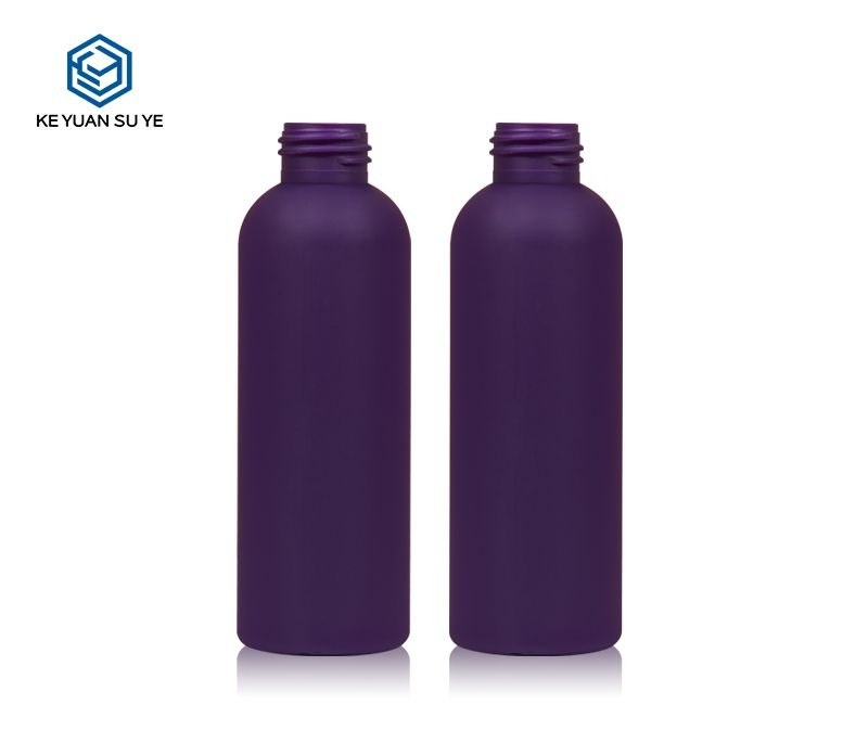 KY208 - Chai Nhua HDPE Tron 120ml Mau Tim Sang Trong Cao Cap