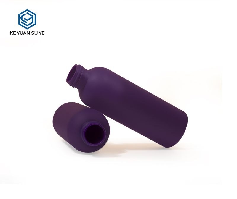 KY208 - Chai Nhua HDPE Tron 120ml Mau Tim Sang Trong Cao Cap