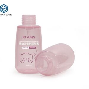 KY214 - Chai Nhựa PET Hồng 80ml Đầu Bơm Lotion Bỏ Túi
