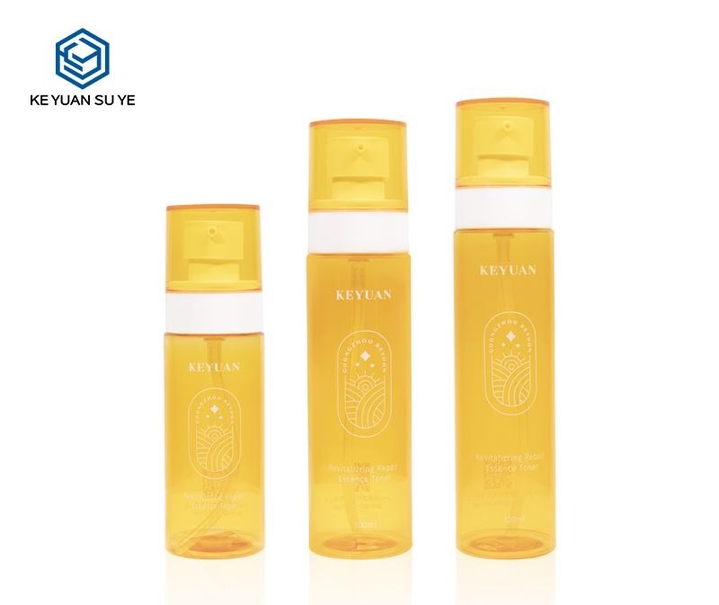 KY216-2 - Chai Bơm Lotion Nhựa PET Cam 80ml/100ml/120ml Cao Cấp