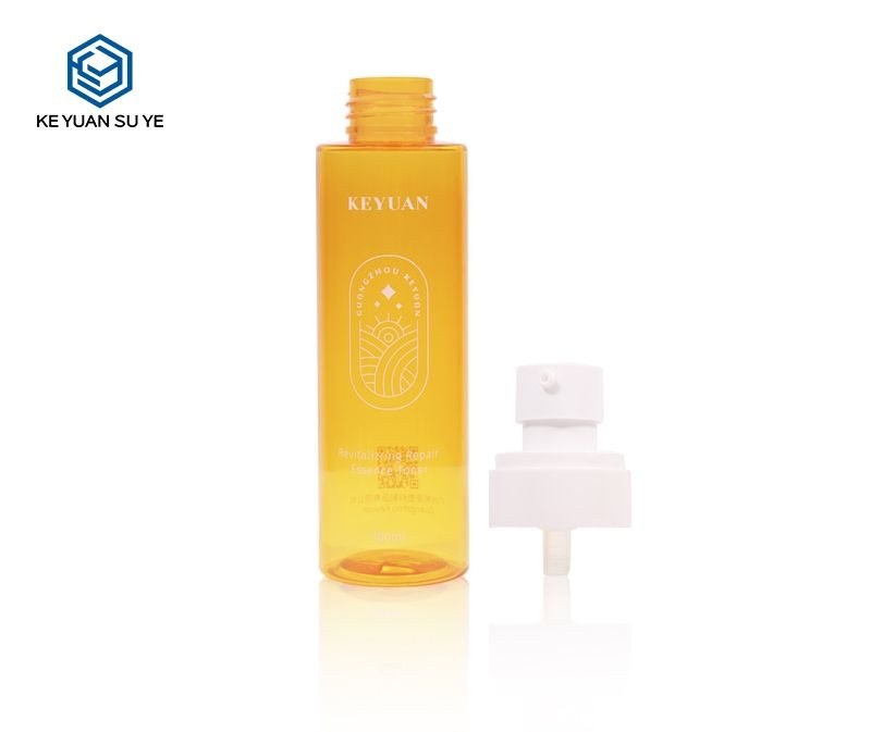 KY216-2 - Chai Bơm Lotion Nhựa PET Cam 80ml/100ml/120ml Cao Cấp