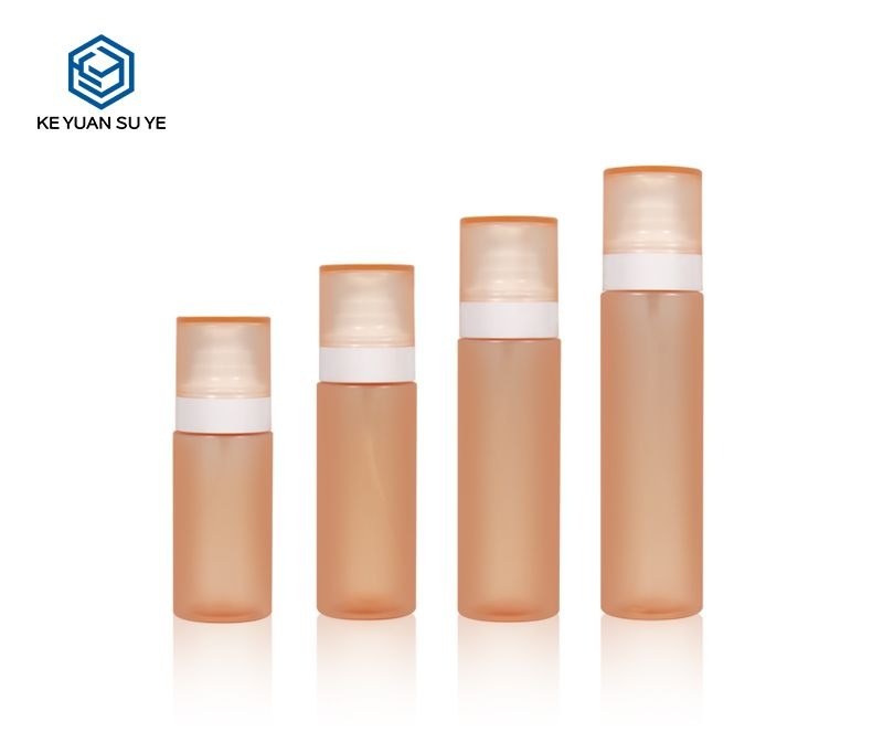 KY216-5 - Chai Xịt Sương Toner Nhựa PET Màu Cam Mờ 80-140ml