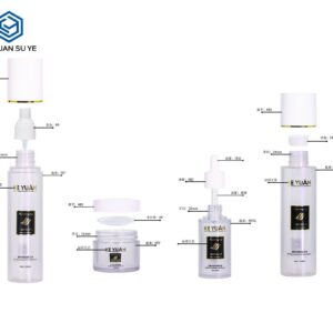 KY217-2 - Bộ Chai Toner & Hũ Kem Dưỡng Cao Cấp PET 80-150ml, 30-50g