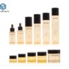 KY217 - Bộ Chai Lọ Mỹ Phẩm Cao Cấp: Chai Lotion & Hũ Kem Dưỡng Da