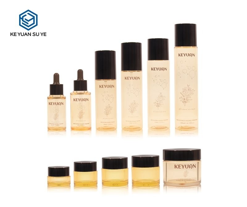 KY217 - Bộ Chai Lọ Mỹ Phẩm Cao Cấp: Chai Lotion & Hũ Kem Dưỡng Da