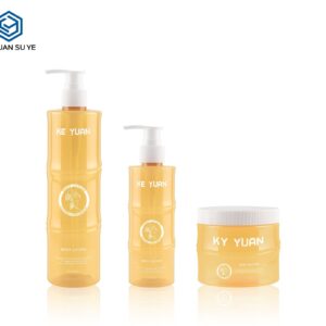 KY218 - Chai Nhựa Dáng Tre Đựng Dầu Gội, Sữa Tắm, Hũ Ủ Tóc