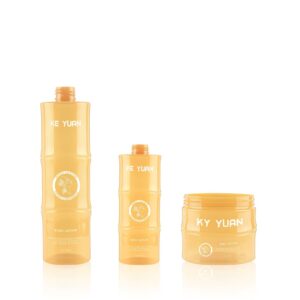KY218 - Chai Nhựa Dáng Tre Đựng Dầu Gội, Sữa Tắm, Hũ Ủ Tóc
