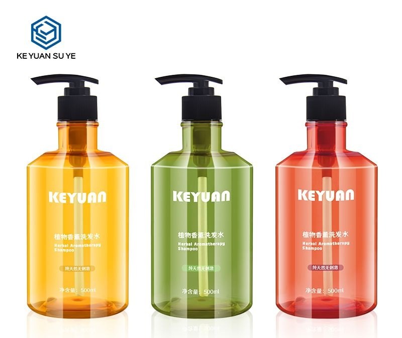KY220 - Chai Bơm Nhựa PET Cao Cấp 500ml Đựng Dầu Gội, Sữa Tắm