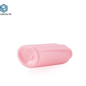 KY223 - Chai đựng dầu tẩy trang PET 100ml dáng đặc biệt màu hồng