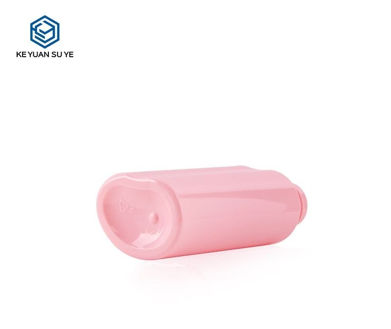KY223 - Chai đựng dầu tẩy trang PET 100ml dáng đặc biệt màu hồng