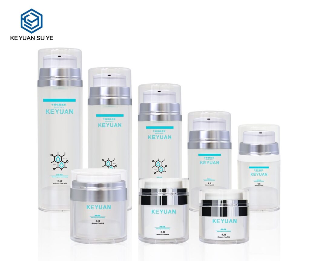 KY227 - Chai Airless Trắng Bơm Chân Không Đa Dung Tích 30-120ml