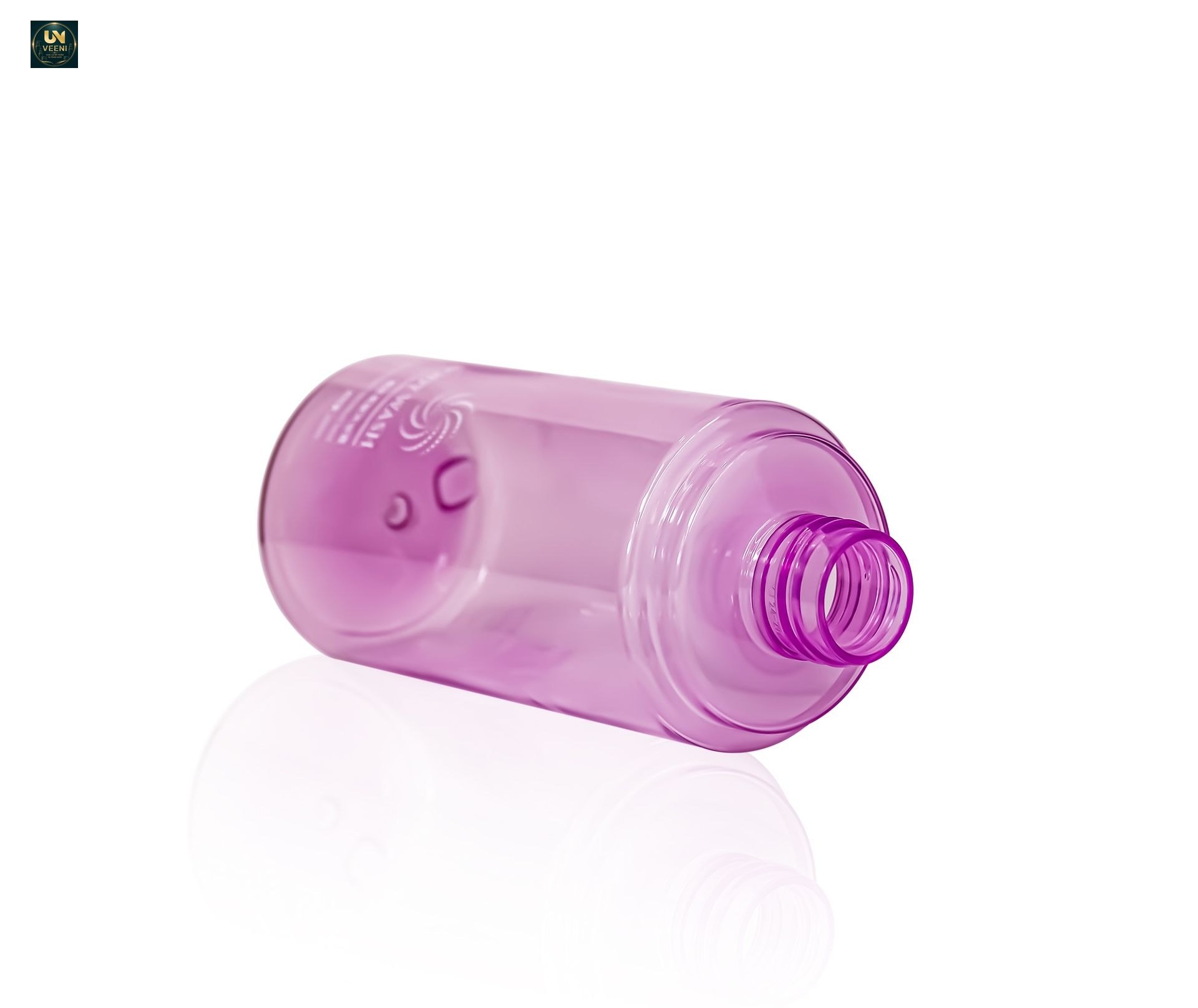 KY229-1 - Chai nhua PET 250ml dang tron dung dau goi, sua tam