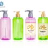 KY229-3 - Chai Nhua PET Tron 500ml Voi Bom Bac Dung Dau Goi, Sua Tam