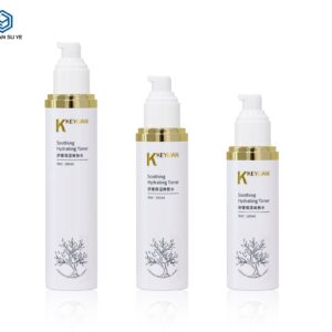 KY230-1 - Chai Lotion Cao Cấp Vai Mạ Vàng, Nắp Bơm 100-150ml