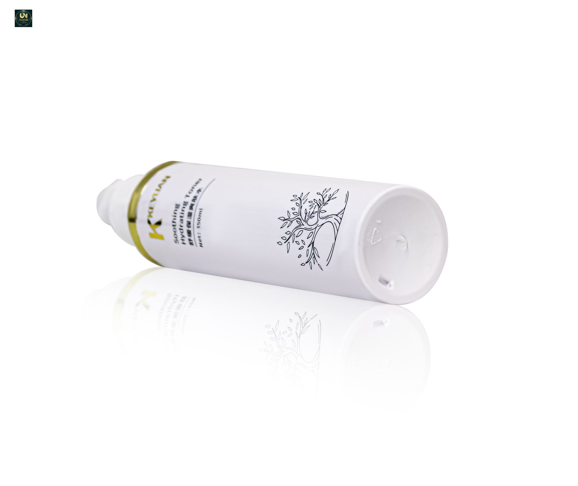 KY230-1 - Chai Lotion Cao Cấp Vai Mạ Vàng, Nắp Bơm 100-150ml
