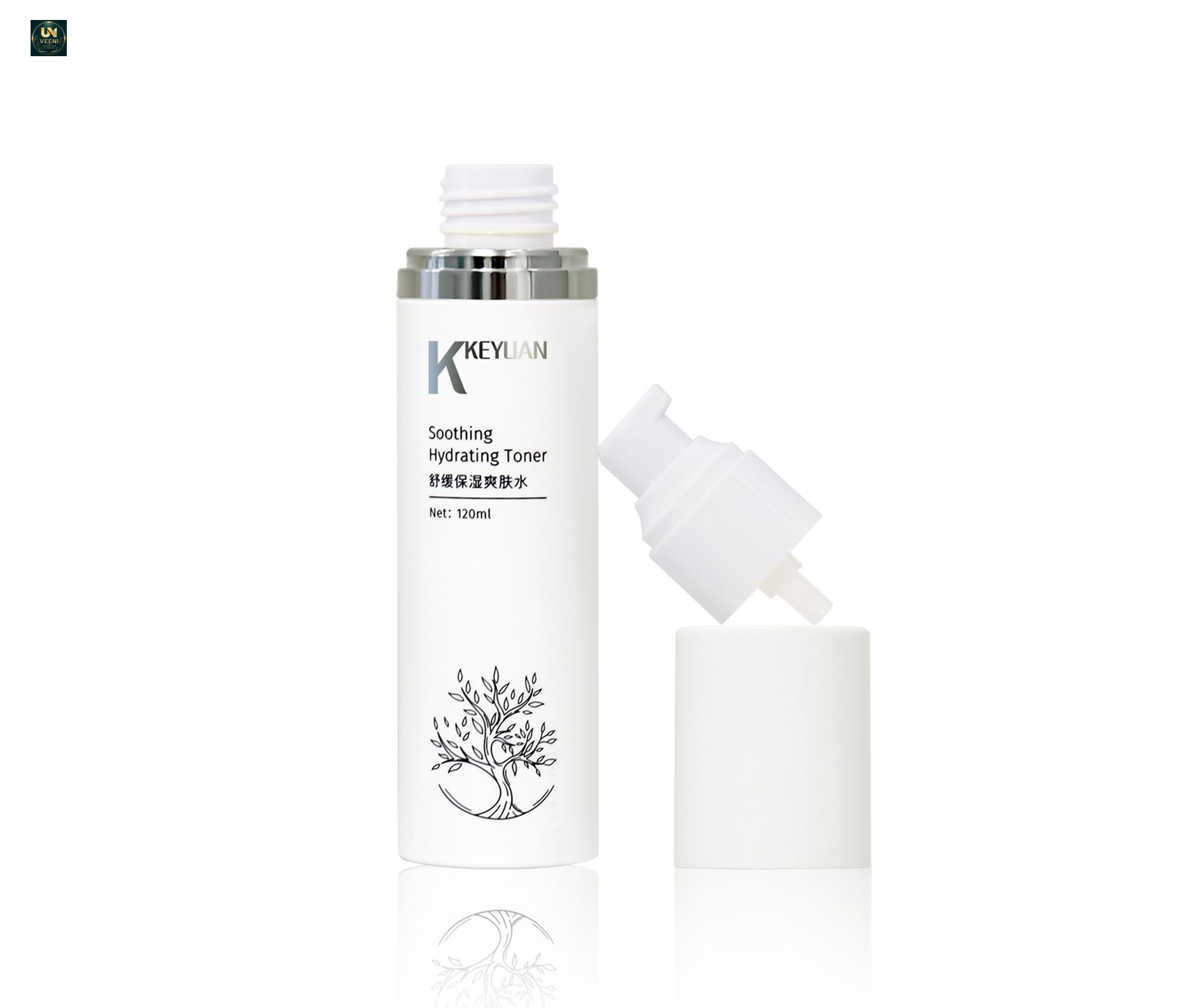 KY230-2 - Chai Lotion Cao Cấp Vai Bạc 100ml/120ml/150ml