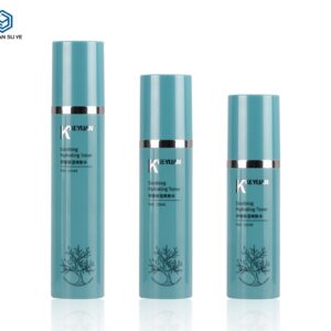 KY230-3 - Chai Nhựa PET Tròn Màu Xanh Đựng Lotion 100ml/120ml/150ml
