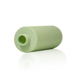KY234 - Chai nhua PE tron 250ml PCR tai che dung voi pump trang