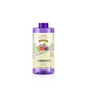 KY235 - Chai Nhua PET Tron 400ml Mau Tim Dung Dau Goi, My Pham