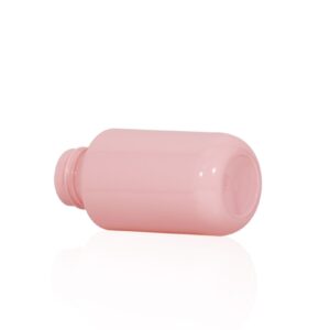 KY237 - Chai nhựa PET 50ml màu hồng nắp bấm/bơm cho mỹ phẩm dạng lỏng