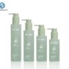 KY242 - Chai Bơm Lotion Nhựa PET Tròn Cao Cấp Màu Xanh Lá