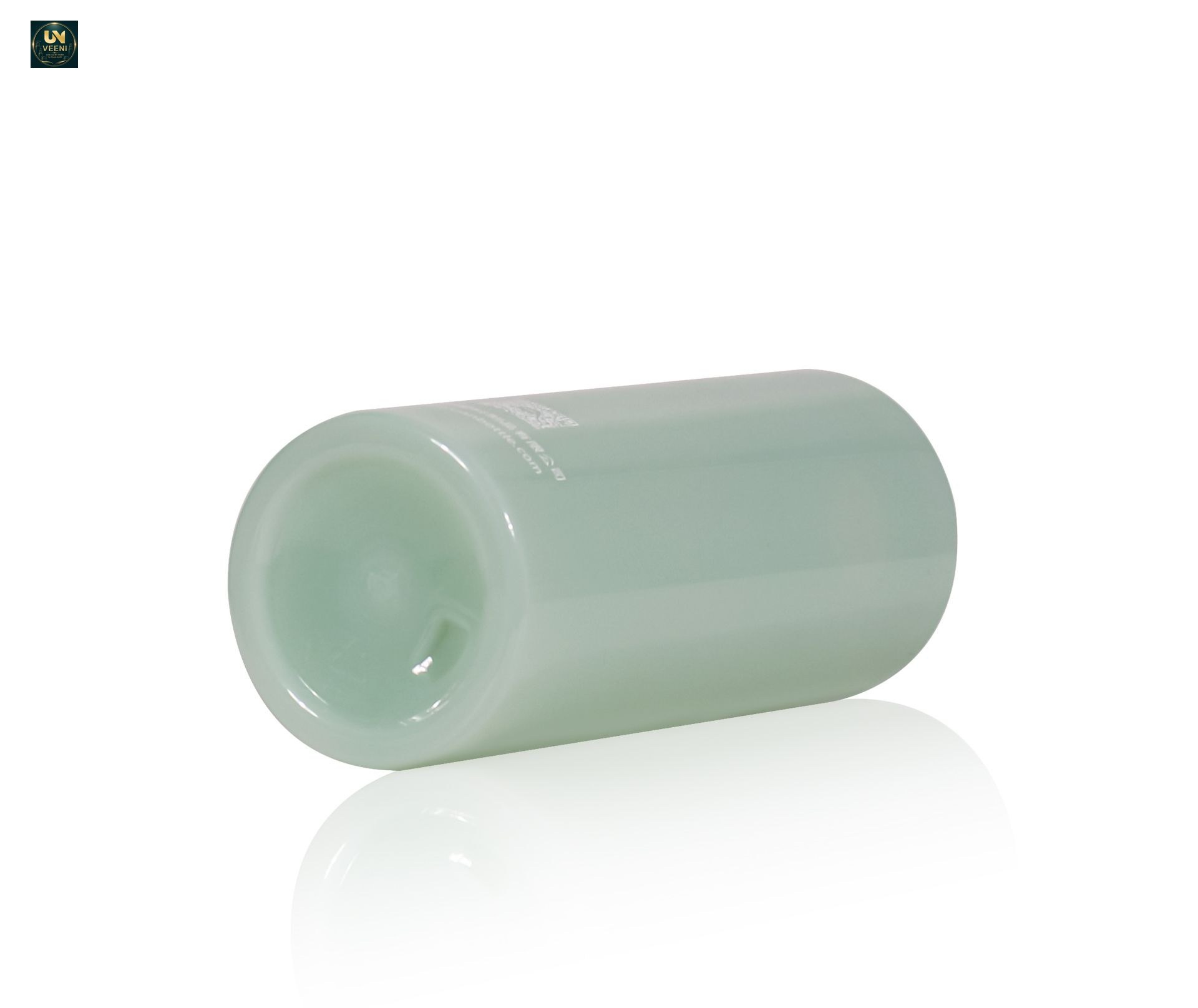 KY242 - Chai Bơm Lotion Nhựa PET Tròn Cao Cấp Màu Xanh Lá
