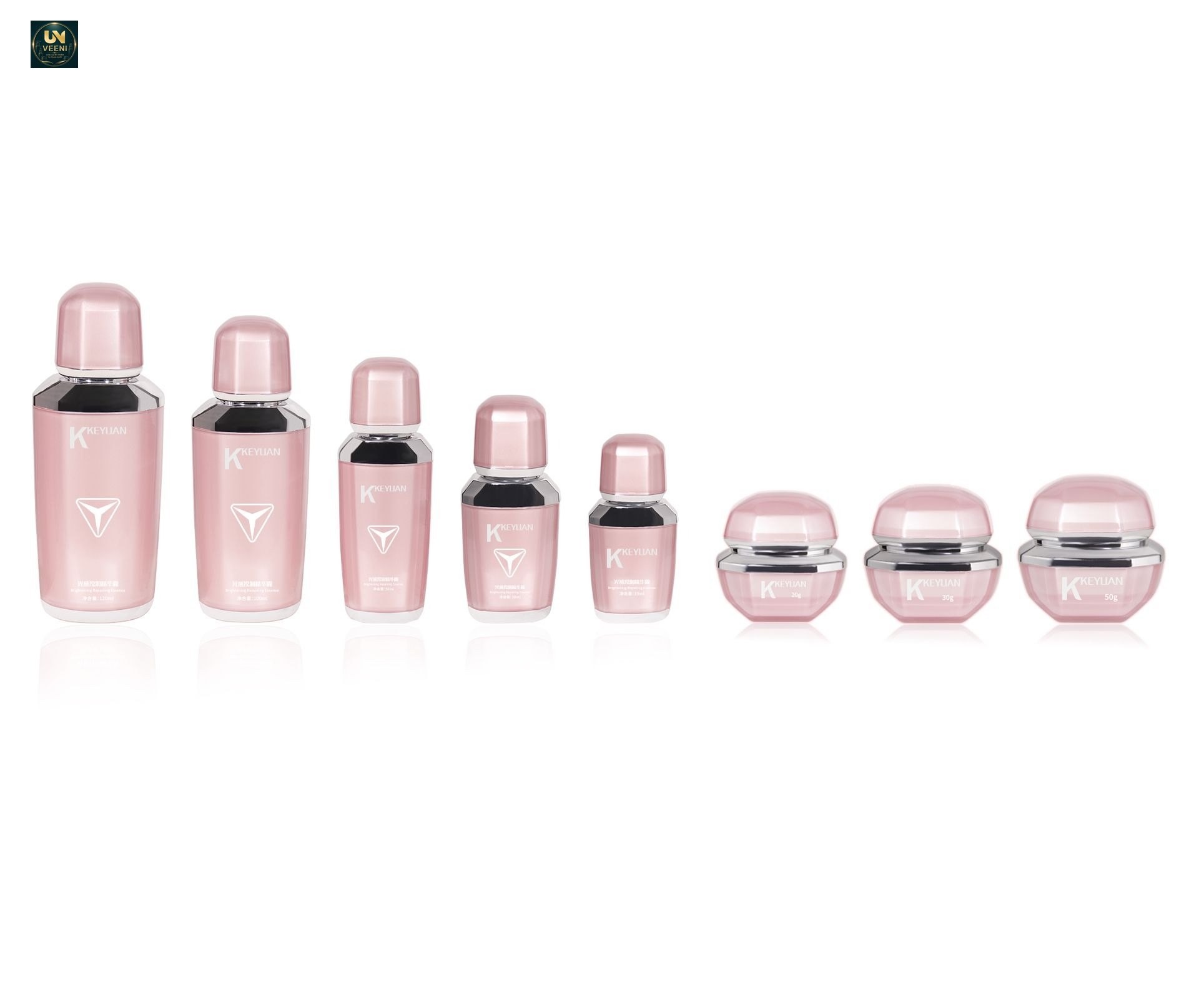 KY245AB - Hũ Kem Acrylic Hồng Cao Cấp 20g/30g/50g
