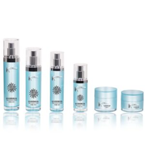 KY246AB - Bộ Hũ Kem & Chai Lotion Pump Acrylic Cao Cấp