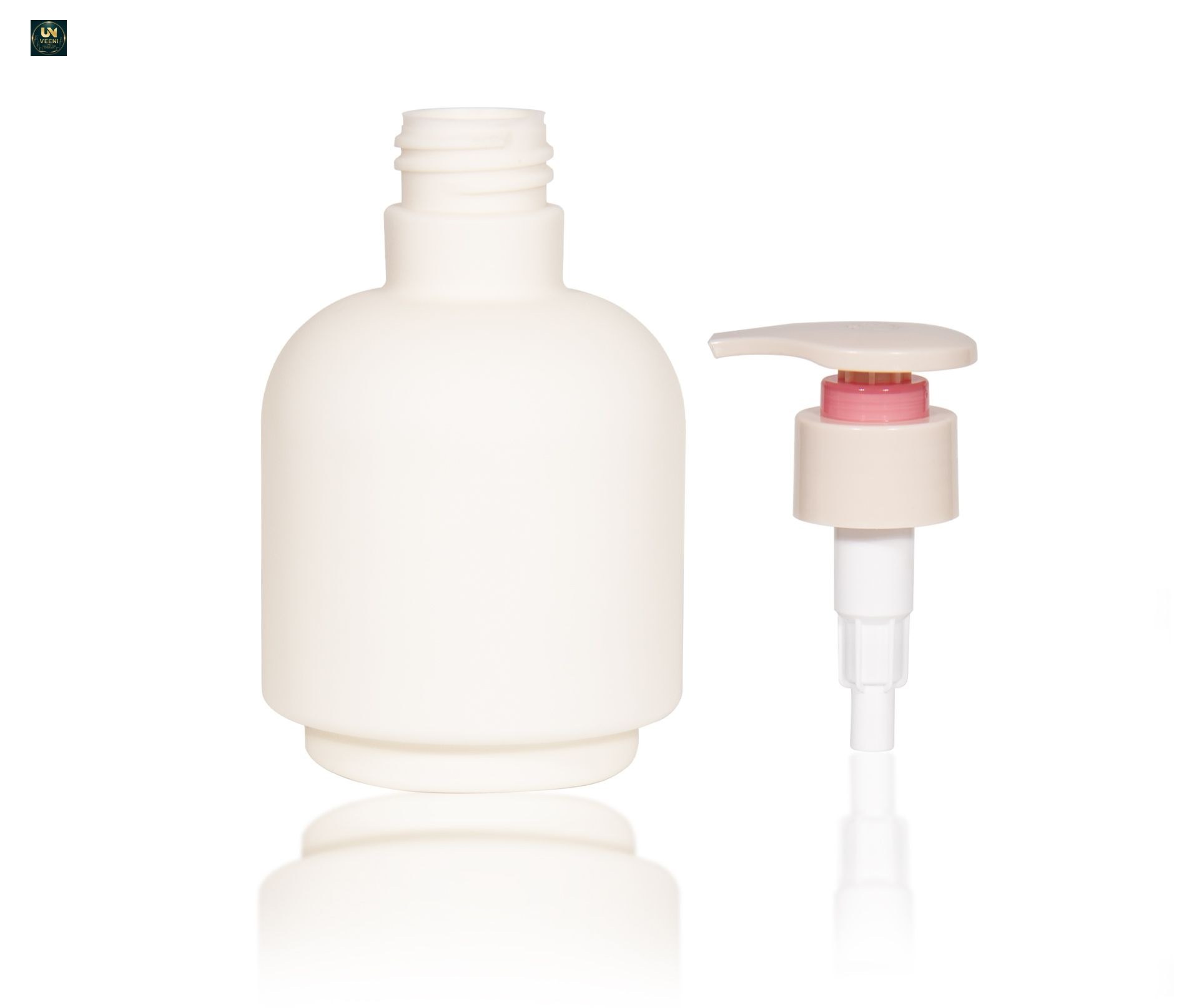 KY249 - Chai Nhua HDPE 250ml Dung Bom Lotion Thiet Ke Moi