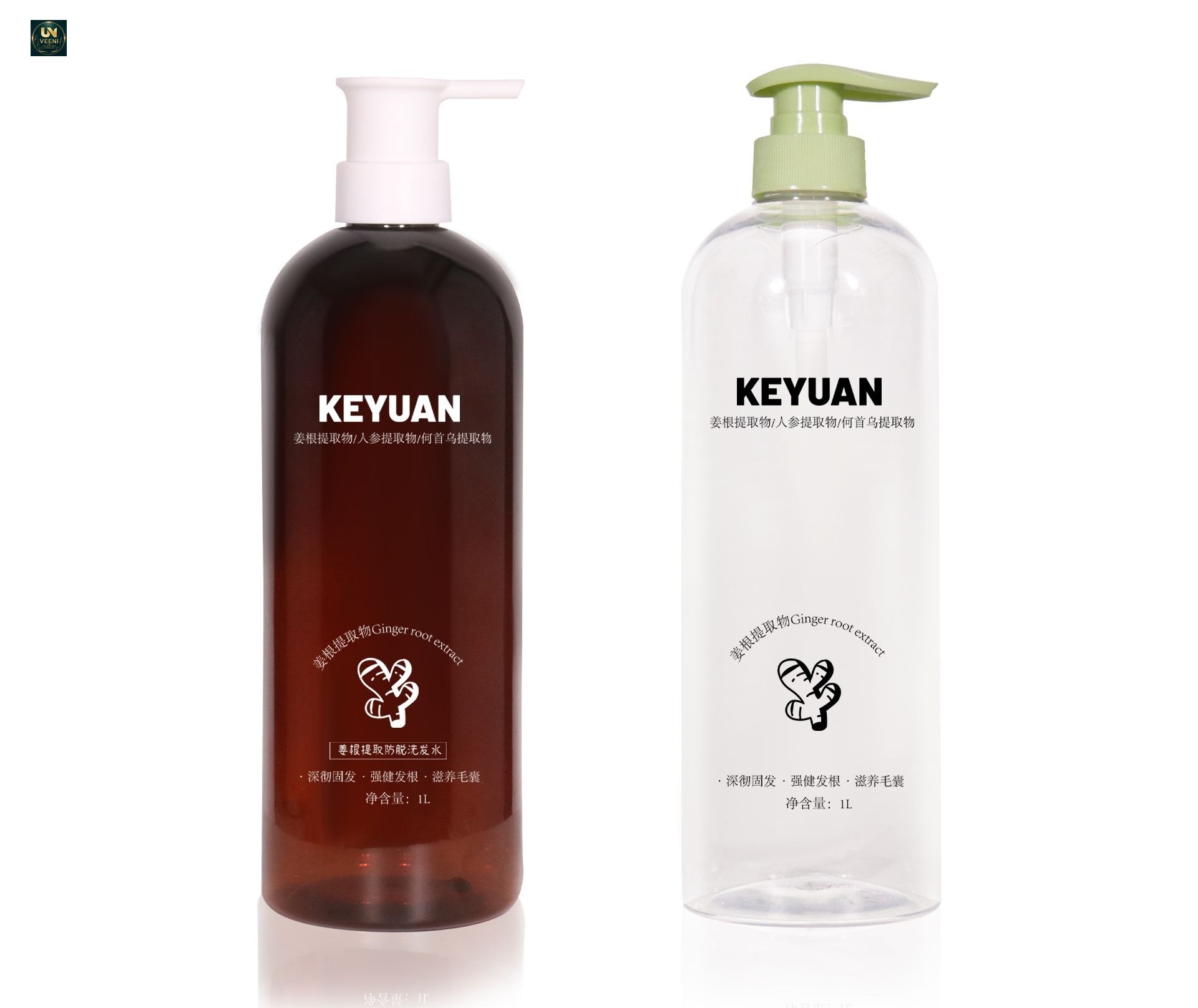 KY252 - Chai nhua PET tron 1L nap bom, dung tich lon