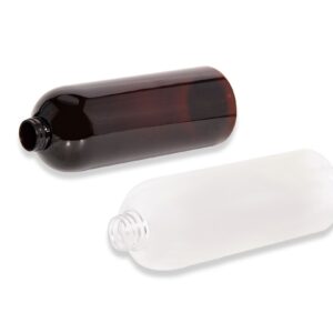 KY252 - Chai nhua PET tron 1L nap bom, dung tich lon