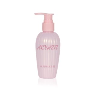 KY254 - Chai nhua PETG dang Boston Round 150ml, voi bom, dung cho dau goi va sua tam