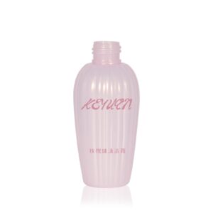 KY254 - Chai nhua PETG dang Boston Round 150ml, voi bom, dung cho dau goi va sua tam