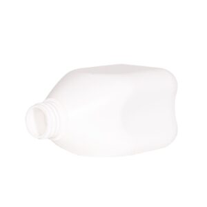 KY255 - Chai Nhựa HDPE 300ml Màu Trắng Có Vòi Bơm Đựng Sữa Tắm