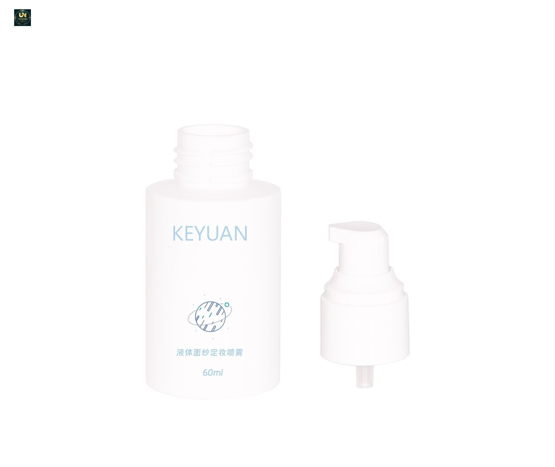 KY256 - Chai Xịt Sương PET 60ml Cao Cấp Cho Mỹ Phẩm