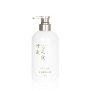 KY258 - Chai nhựa PE tròn 600ml đựng dầu gội và sữa tắm