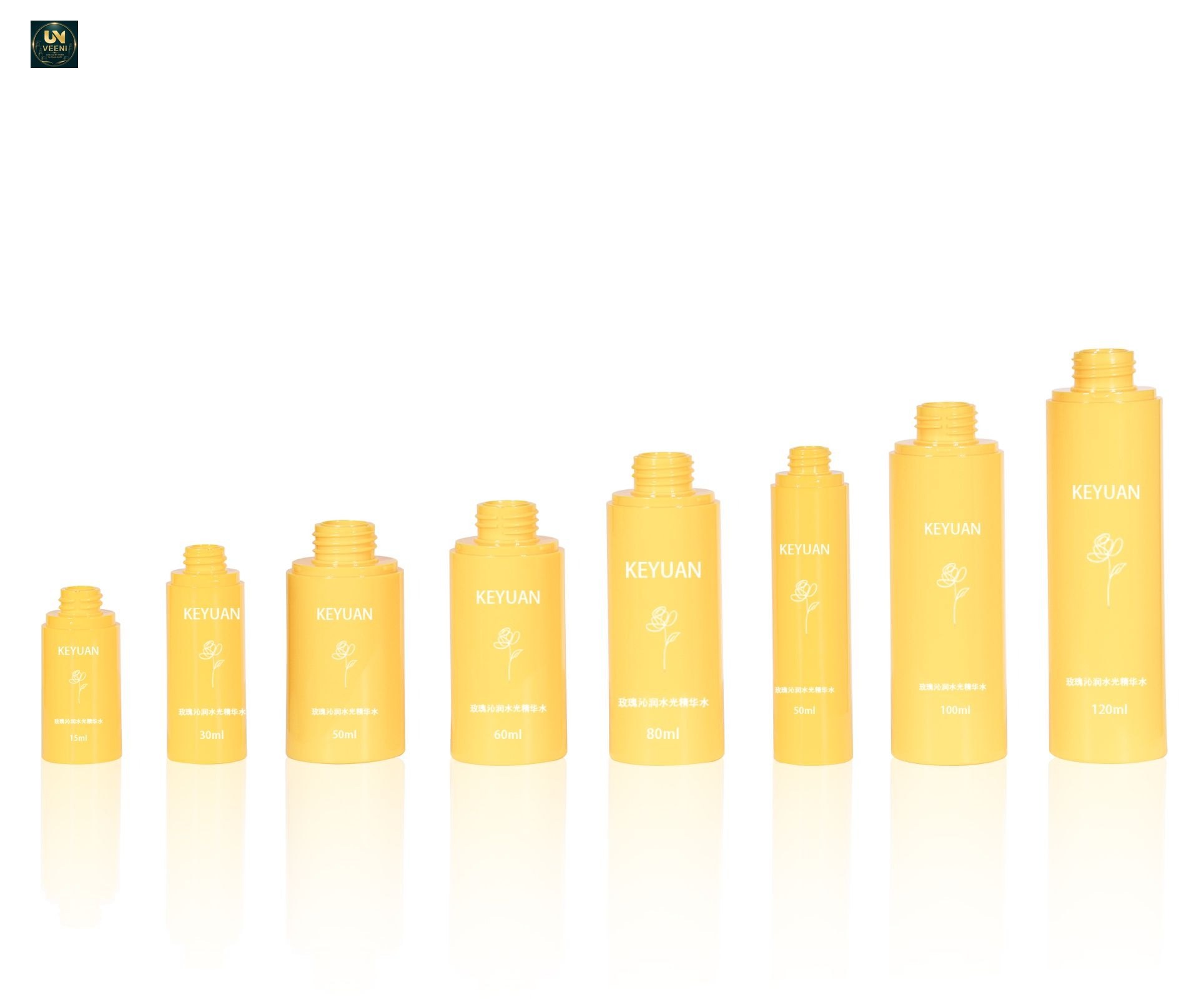 KY259 - Chai Airless Lotion Cao Cấp Dáng Tròn