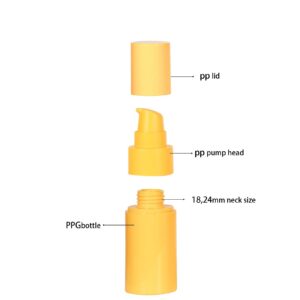 KY259 - Chai Airless Lotion Cao Cấp Dáng Tròn