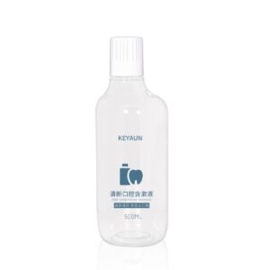 KY260 - Chai nhựa PET 500ml đựng nước súc miệng, dùng cho gia đình và khách sạn