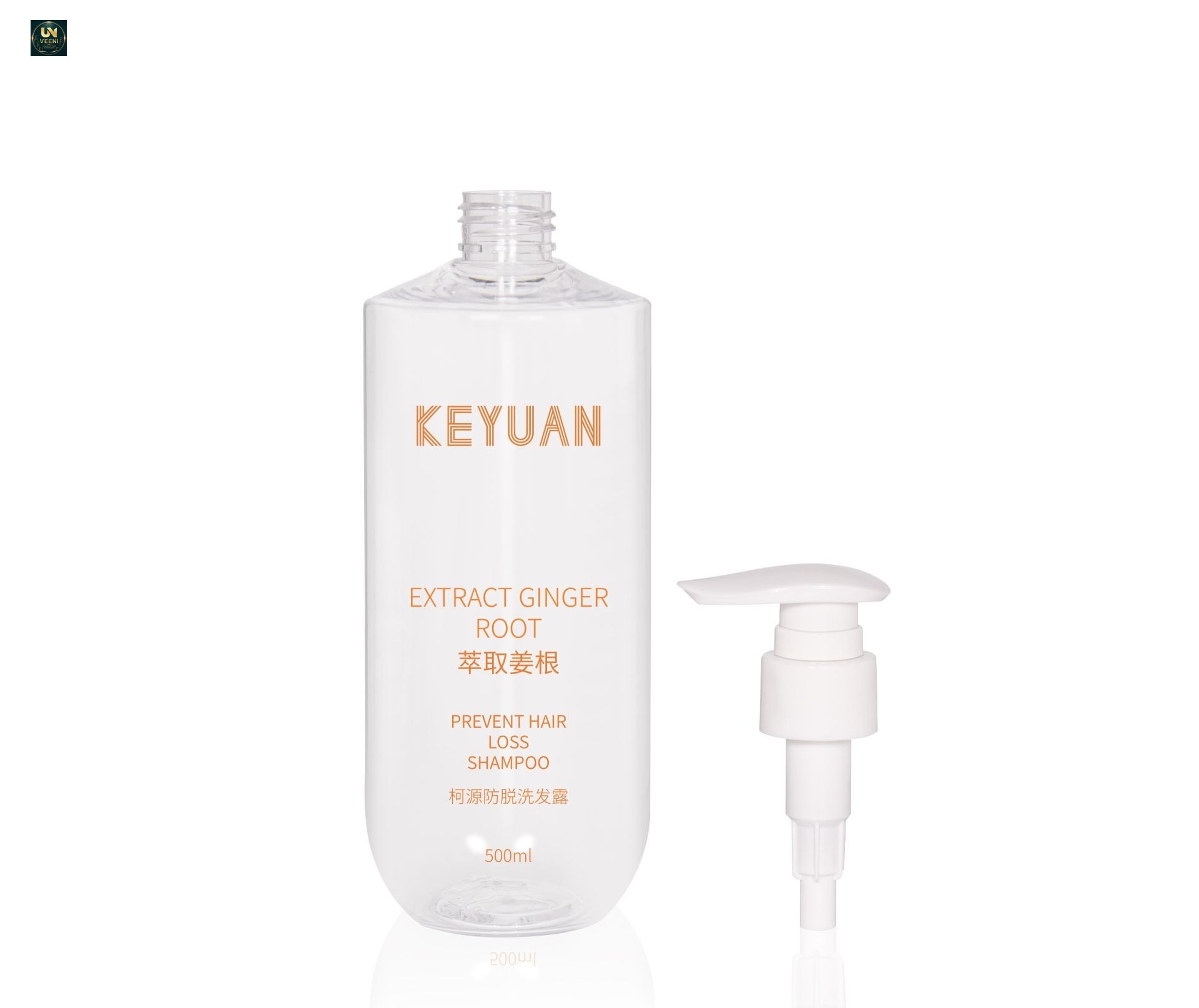 KY261 - Chai Nhựa PET Trong Suốt 500ml Voi Bom Lotion
