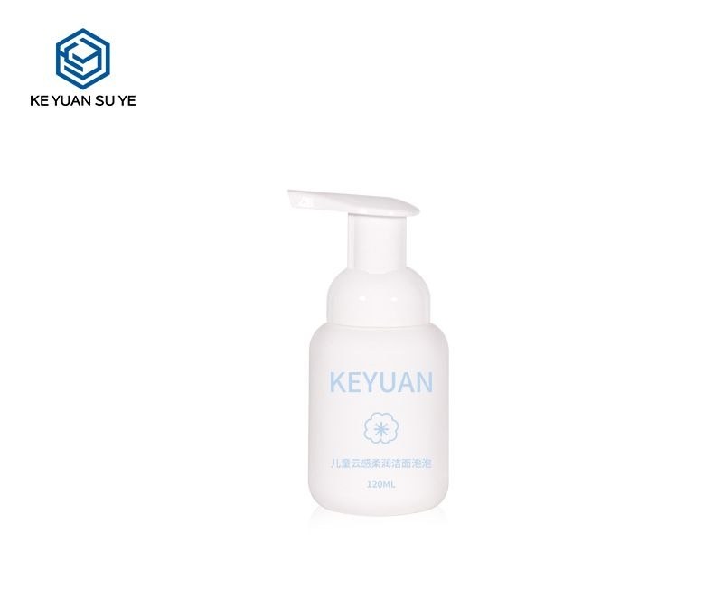 KY262-1 - Chai bơm tạo bọt rửa mặt nhựa PE 120ml