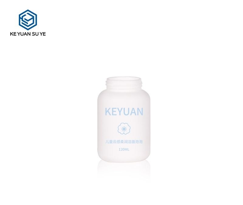 KY262-1 - Chai bơm tạo bọt rửa mặt nhựa PE 120ml