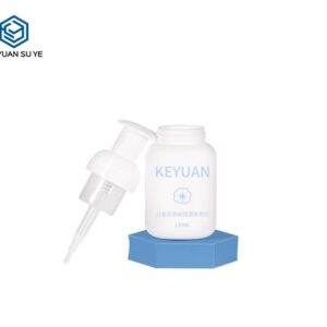 KY262-1 - Chai bơm tạo bọt rửa mặt nhựa PE 120ml